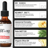 Liposomal Vitamin D3 K2